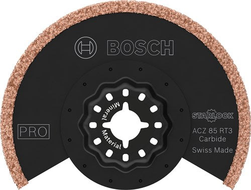 Bosch Zubehör Bosch Pro Acz 85 RT3 – Multitool-Sägeblatt – segmentförmig – Hartmetallriff – Starlock