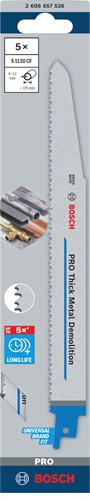 Bosch Säbelsägeblatt S1130CF (5 Stück)