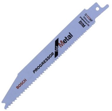 Bosch Zubehör Säbelsägeblatt S 123 XF Progressor für Metall 5 Stück – 2608654402