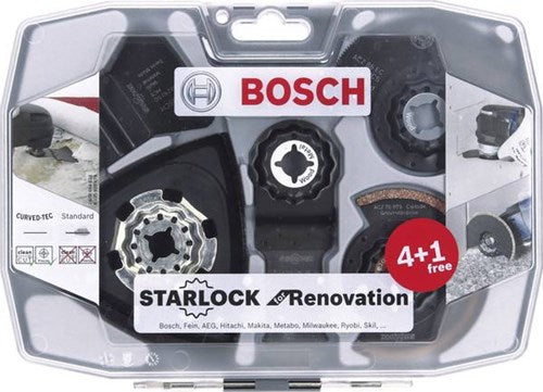 Bosch Zubehör Starlock für Renovierung 4+1 für Multitools – 2608664624