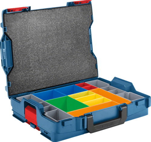 Bosch blaues Zubehör L-Boxx i | 102 mm + 12 Tabletts | 2608438022 (1600a016nb) - 1600a016nb