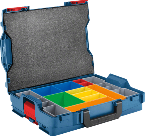 Bosch blaues Zubehör L-Boxx i | 102 mm + 12 Tabletts | 2608438022 (1600a016nb) - 1600a016nb