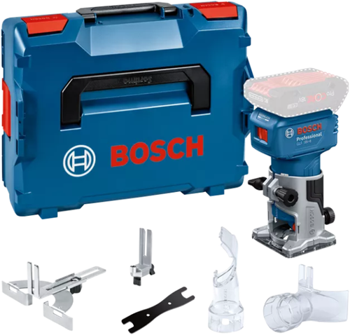 Bosch blauw glf 18v-8 professional accu kantenfrees | 18v | zonder accu en lader | in l-boxx 136 - 06016c6001