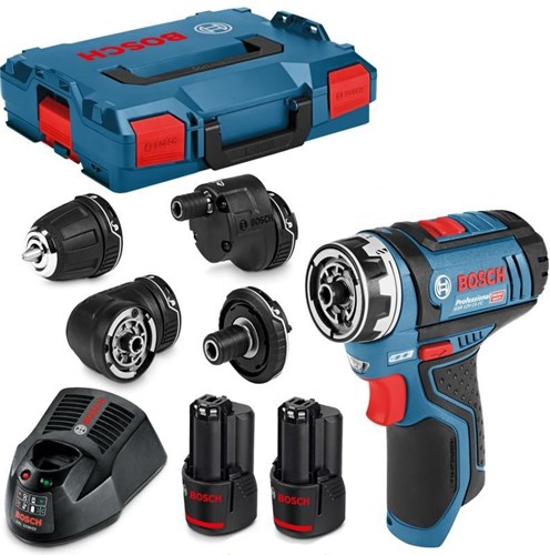 Bosch blauer Bosch Akku-Bohrschrauber GSR12V-15FC 2,0 Ah