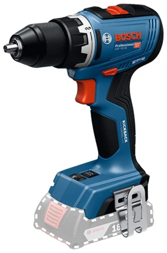 Bosch Blue GSR 18V-65 Akku-Bohrschrauber | 18v | inkl. Gal 18V-40 Schnellladegerät 2x GBA 5.0Ah Akku – 06019n3203