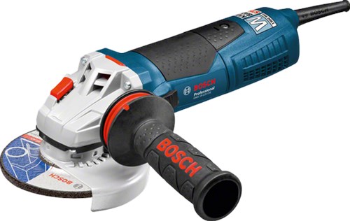 Bosch Blue GWS 19-125 Cie Profi-Winkelschleifer mit 6-stufiger Geschwindigkeitseinstellung – 1900 Watt – 060179P002