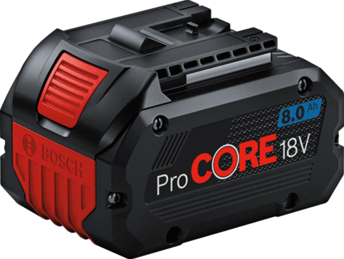 Bosch Blue Procore 18 V 8,0 Ah Profi-Akku mit 8,0 Ah Leistung – 1600a016gk