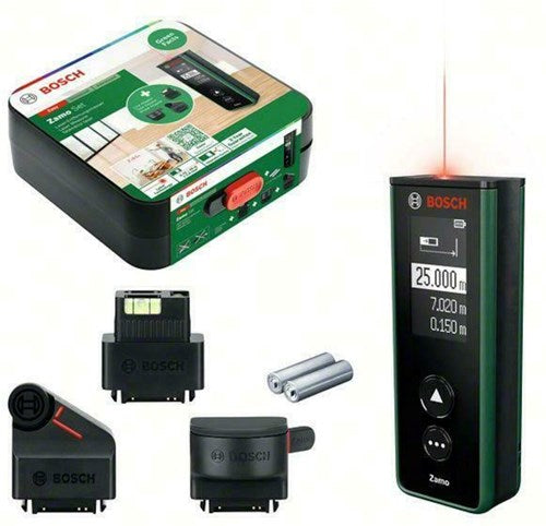 Bosch grüner Laser-Entfernungsmesser Zamo | eingestellt - 0603672901