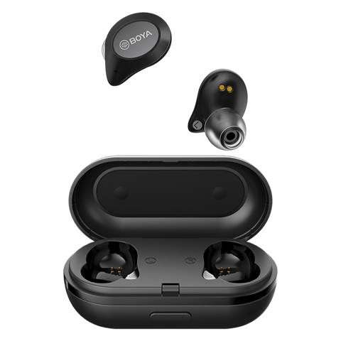 Boya Bluetooth Wireless Stereo-Ohrhörer BY-AP1 Schwarz