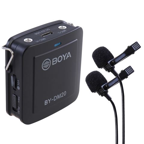 Boya Interview Kit By-DM20 für iOS und Android