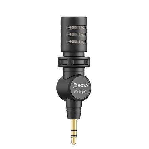 Boya Mini-Kondensatormikrofon BY-M110 für 3,5 mm TRRs