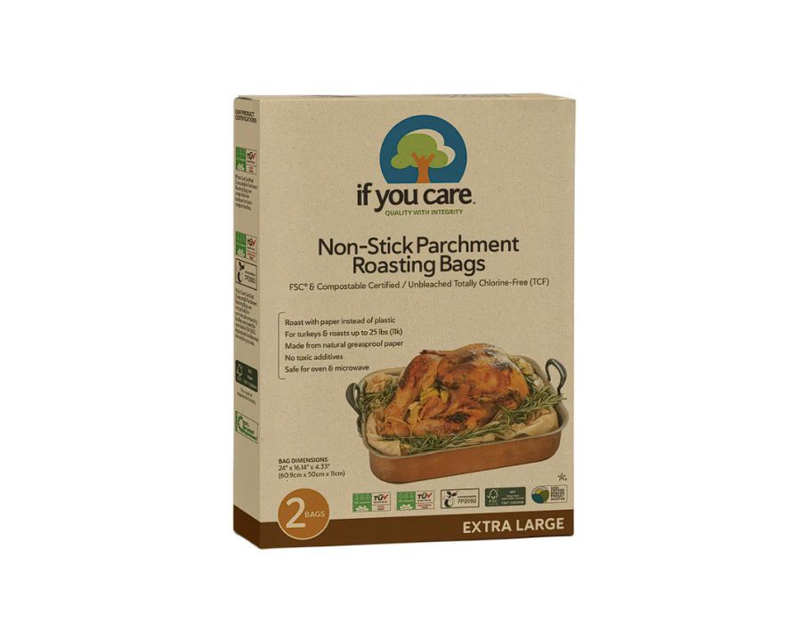 If you care Papier-Koch- und Bratbeutel XL - 2 Stk.fsc