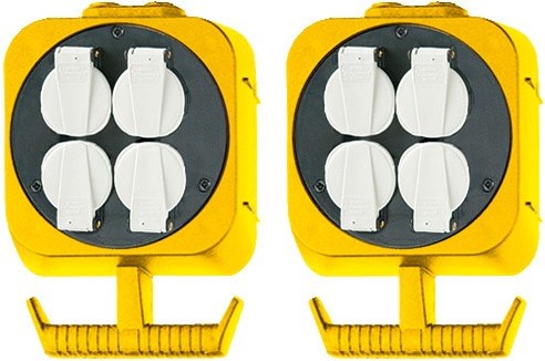 Brennerstuhl Hängestromverteiler 2x4 230V 16a | 1151760 - 1151760