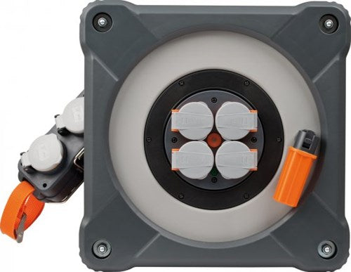 Brennerstuhl professionalline kabeltrommel mit powerblock kc 3210 ip44 33+5m h07bq-f3g2,5 - 9212380200