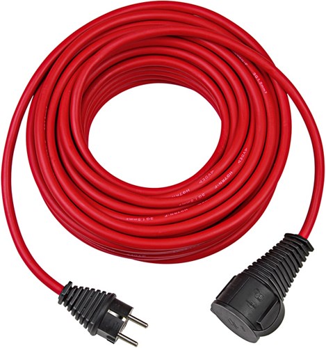 Brennerstuhl Verlängerungskabel für Baustelle IP44 10m rot h07rn-f 3g1,5 - 1167950