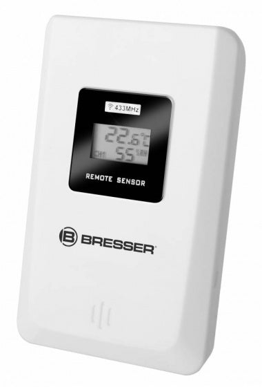 Bresser Wetterstation Temeotrend WF 16,5 x 3 x 13 cm weißer 3-Stück