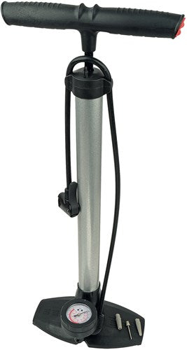 Brüder Mannesmann Fahrradpumpe mit Manometer (Hobby) - 00360
