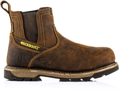Buckbootz instapper b1180 s3 | donkerbruin | maat 44 - 5055138021965
