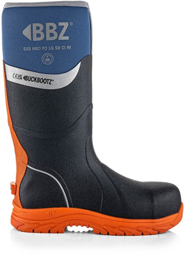 Buckbootz neopreen werklaars bbz6000 s5s blauw | blauw | maat 47 - 5055138027394