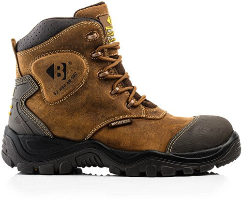 Buckbootz werkschoen buckshot bsh012 s3 hoog | zwart | maat 43 - 00.176.115.43