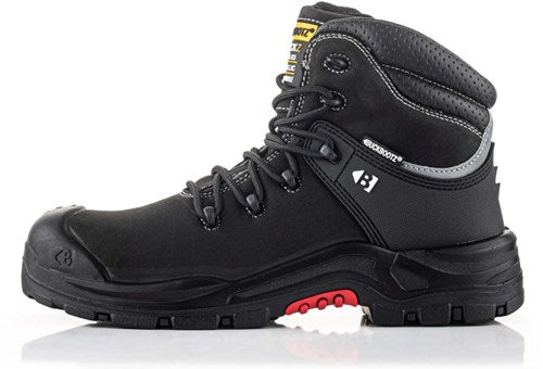 Buckbootz werkschoen nubuckz nkz102blk s3s 2.0 | zwart | maat 42 - 5055138023112