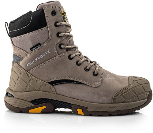Buckbootz werkschoen tradez blastz hoog s7s | grijs | maat 37 - 5055138025192
