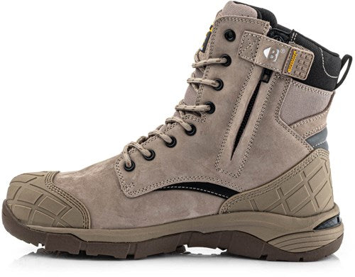 Buckbootz werkschoen tradez blastz hoog s7s | grijs | maat 41 - 5055138025239