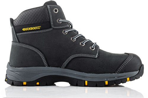 Buckbootz werkschoen wizardz wizl1blk s3s | zwart | maat 46 - 5055138024294
