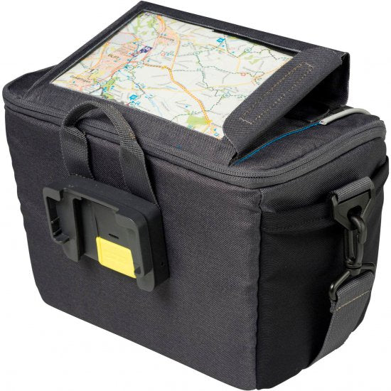 Basilikum Sportdesign -Lenkerbeutel - grauer hinterer Tasche für Elektrofahrrad - DB0205A