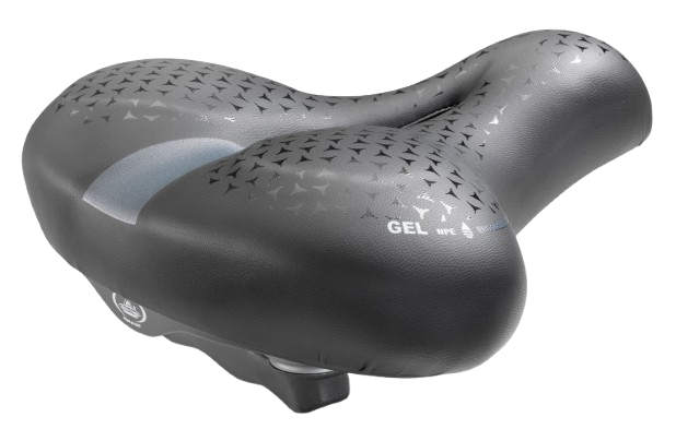 Selle Montegrappa Sattel 1603 Gel Paradise schwarz auf Karte