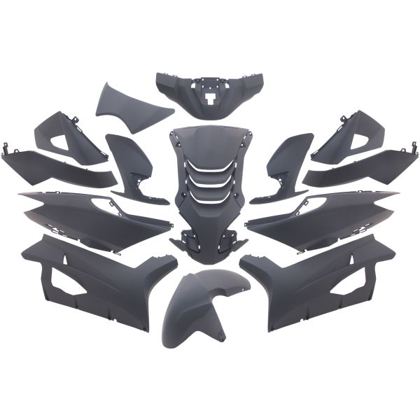 Edge Storge 14 -Stück für Peugeot Speedfight 4 - Matt Black