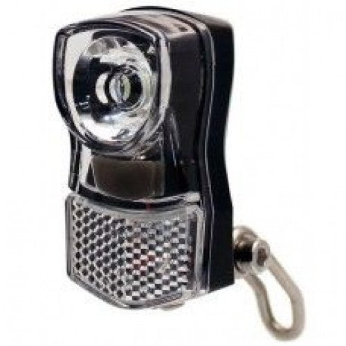 Ikzi Light Scheinwerfer LED -Batteriekronenschraube mit Edelstahlhalterung an.