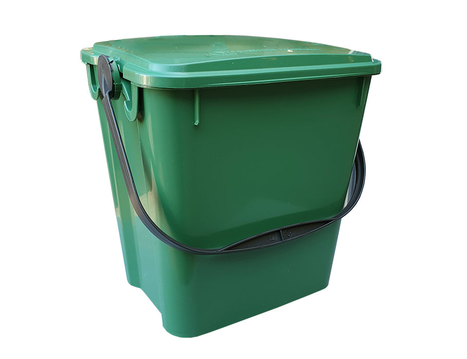 Mülltonnen-Caddy 10l - grün