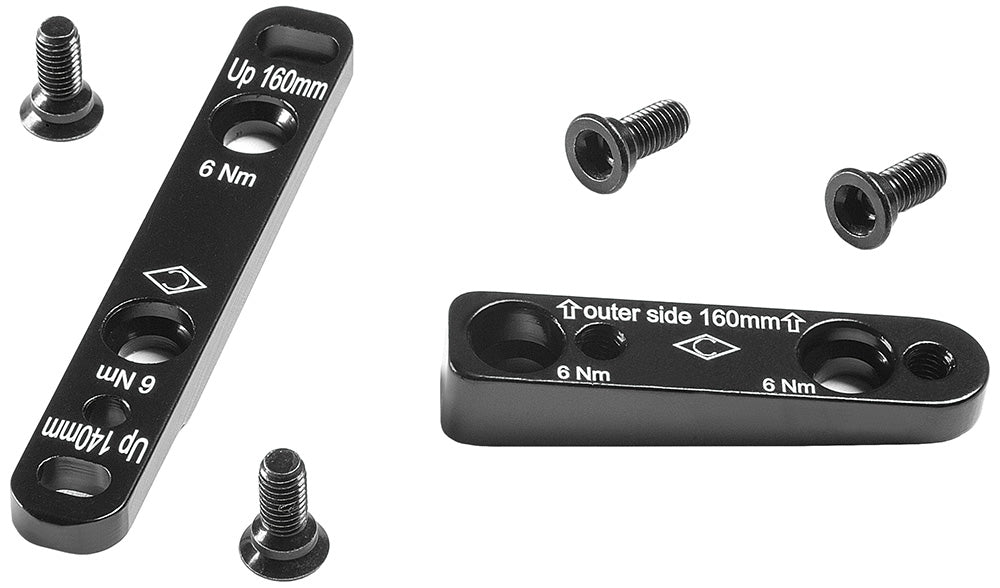 Campagnolo-Adapter (hinten) inkl. Ekar-Schrauben