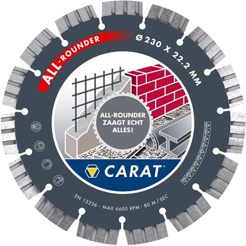 Carat Diamantsägeblatt 230x22,2 Allrounder