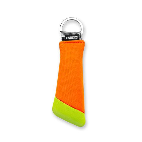 Carson Floating Schlüsselanhänger für 3 Schlüssel Orange Gelb