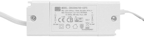 Enzo cct led downlighter zwart reflector 20w tri-white dimbaar - led2522