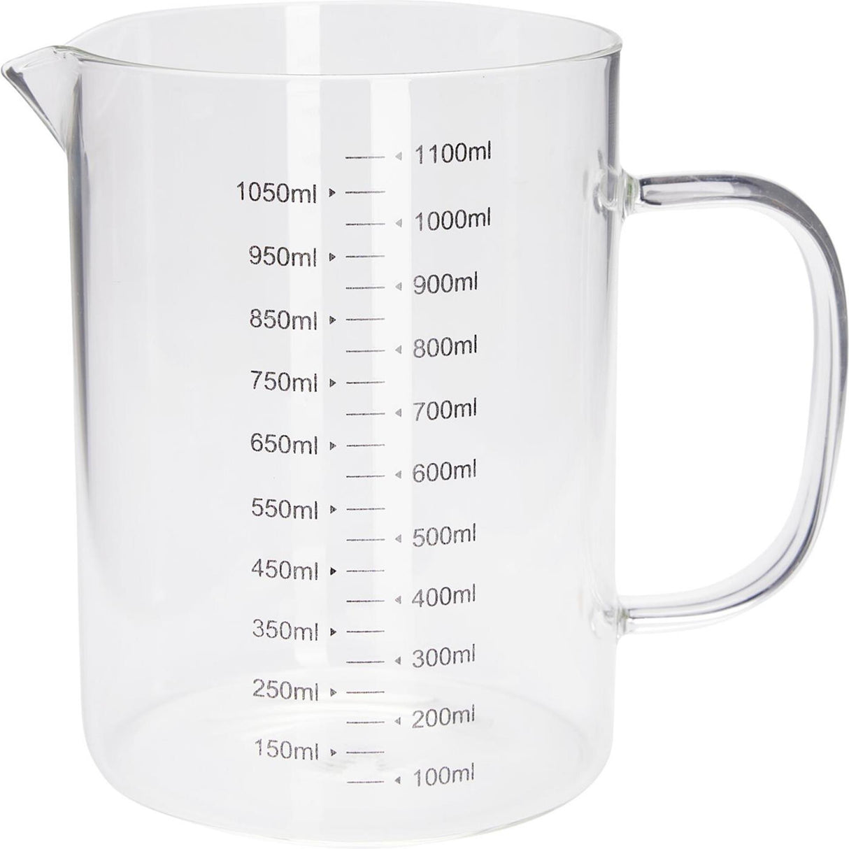 Excellent Houseware Messbecher Glas 1l