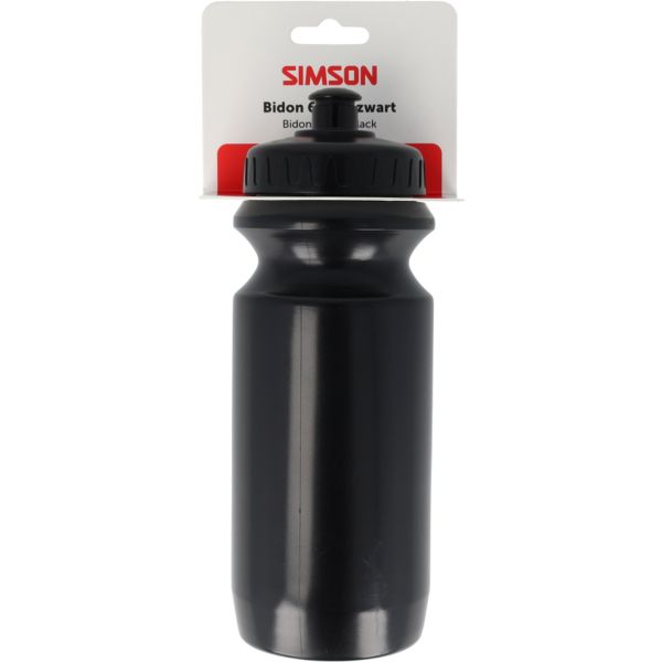Simson bidon 600ml zwart