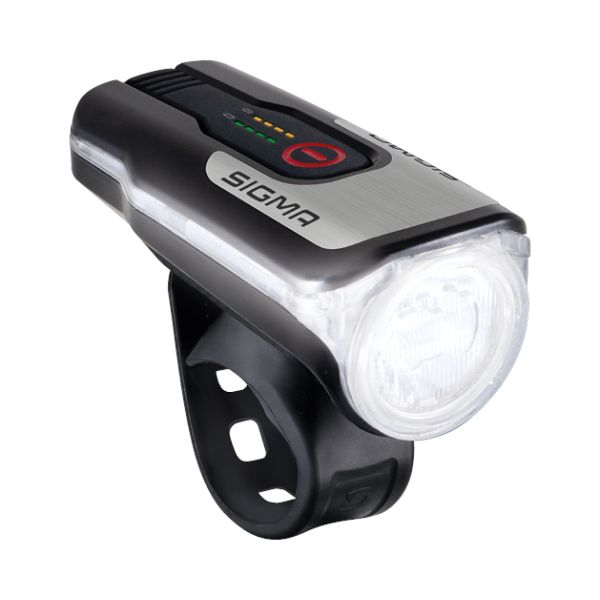 Scheinwerfer Aura 80 Lux LED USB-RECHARGEAL SCHWARZ