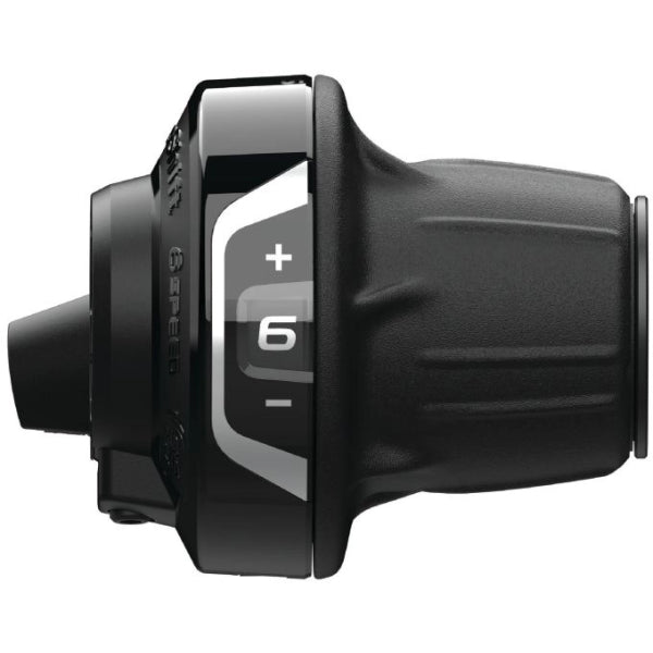 Shimano Drehschalter (rechts) 6-Gang Tourney SL-RV400 – Schwarz Silber