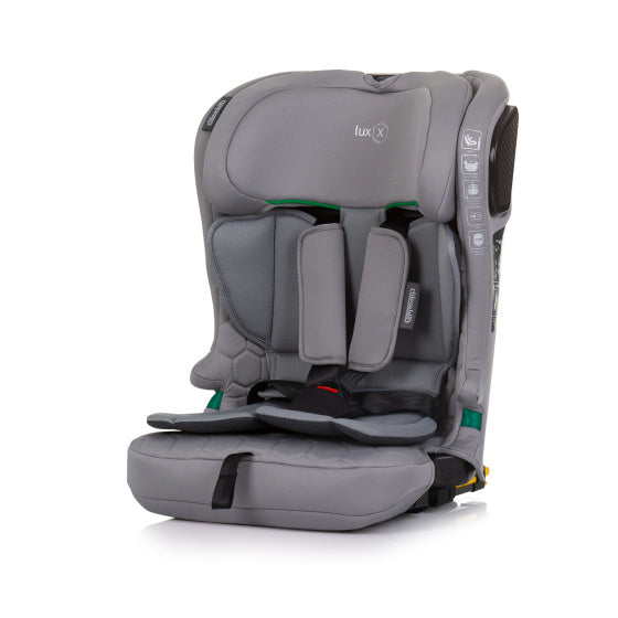 Chipolino Lux X Autositz I-Größe 76-150 cm Isofix Granitgrau