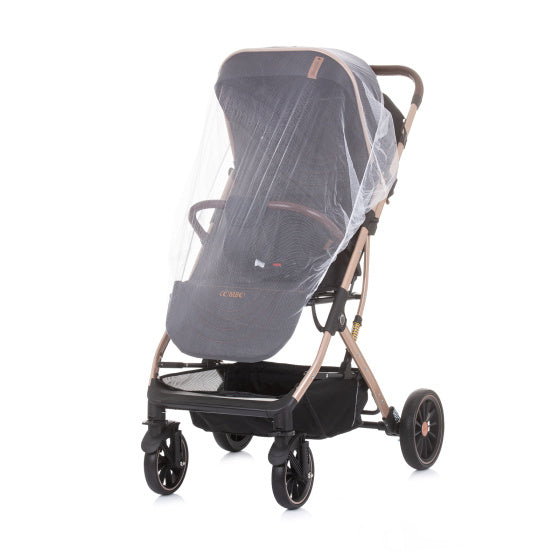 Chipolino Combo faltbare Buggy mit Fußabdeckung Ebenholz schwarzer Beige