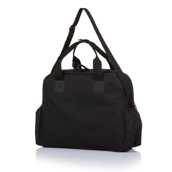 Chipolino -Schulter -Wickelbeutel mit Versionsmatte Obsidian Schwarz