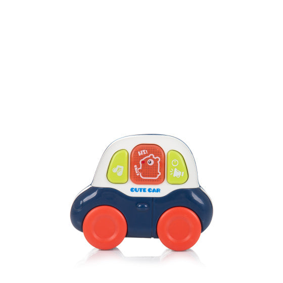 Chipolino Car 3-in-1 Walker mit Spielzeugauto Musik grau