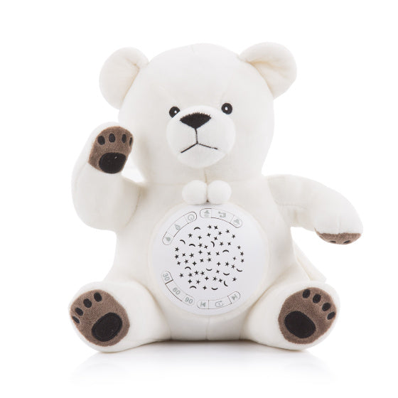 Chipolino Plüsch Babyprojektor kuscheliger Bär mit Musiklicht