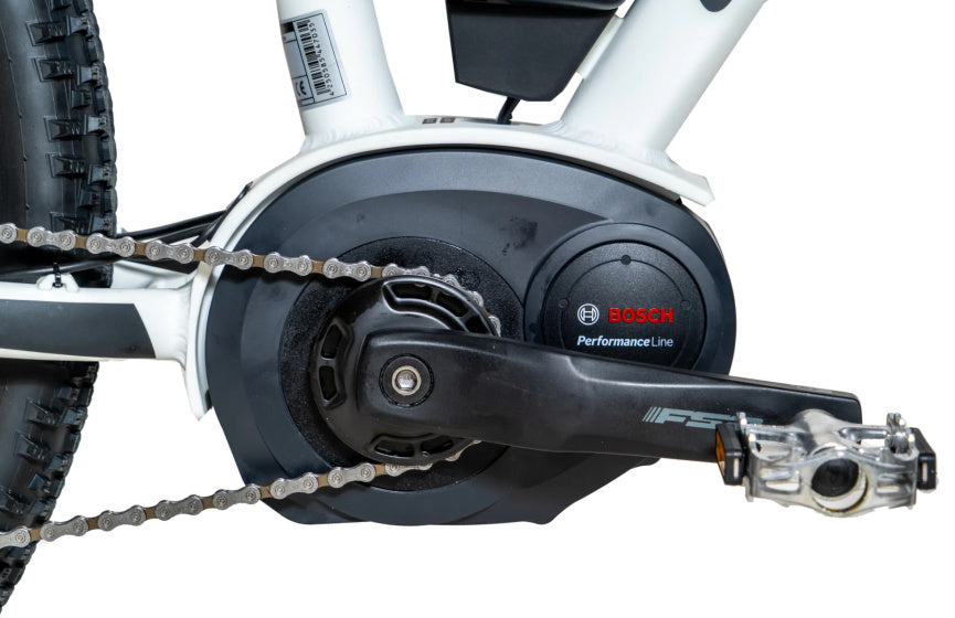 Chrisson e-scheat 27,5 Zoll 48 cm Herren 9V hydraulische Scheibenbremse weiß
