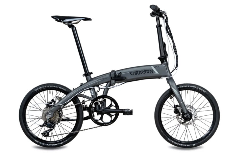 Chrisson EF3 20 Zoll 30 cm Unisex 9V mechanische Scheibenbremse grau