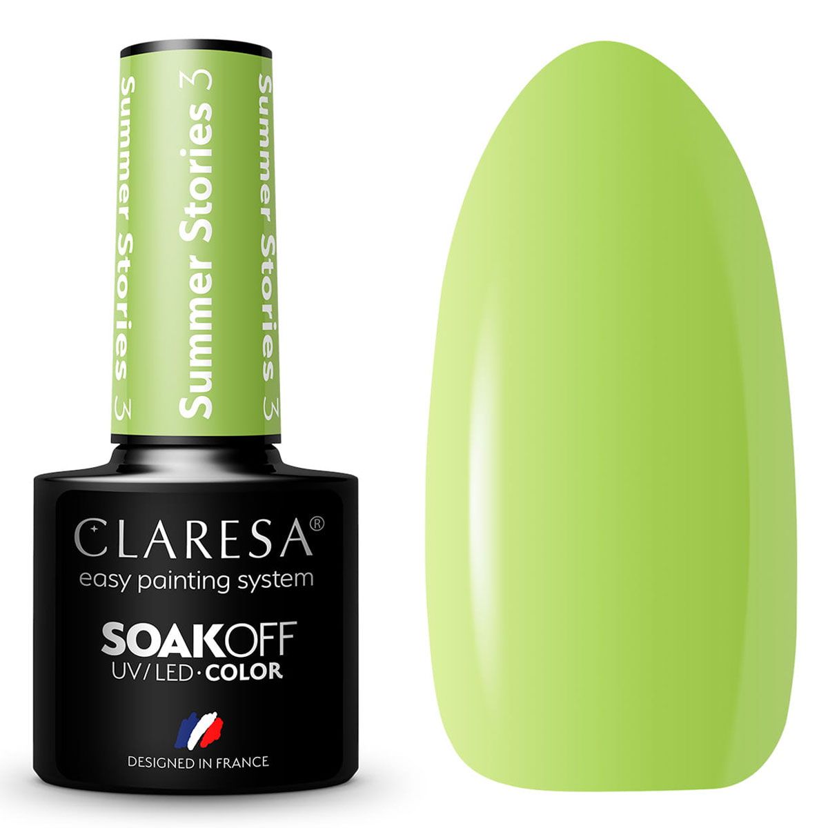 Claresa UV-LED-Gel-Nagellack, 5 ml, Summer Stories 3