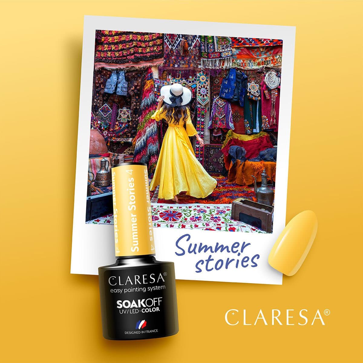 Claresa UV-LED-Gel-Nagellack, 5 ml, Summer Stories 4